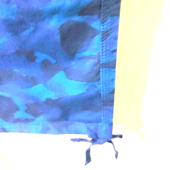 DKNY Jeans Women's Blue Camo Cargo Pants Size 12 - Picture 9 of 12